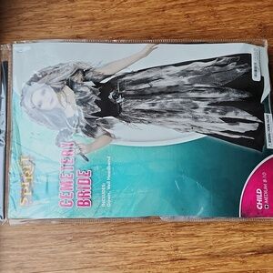 Spirit Cemetery Bride Gown with Veil